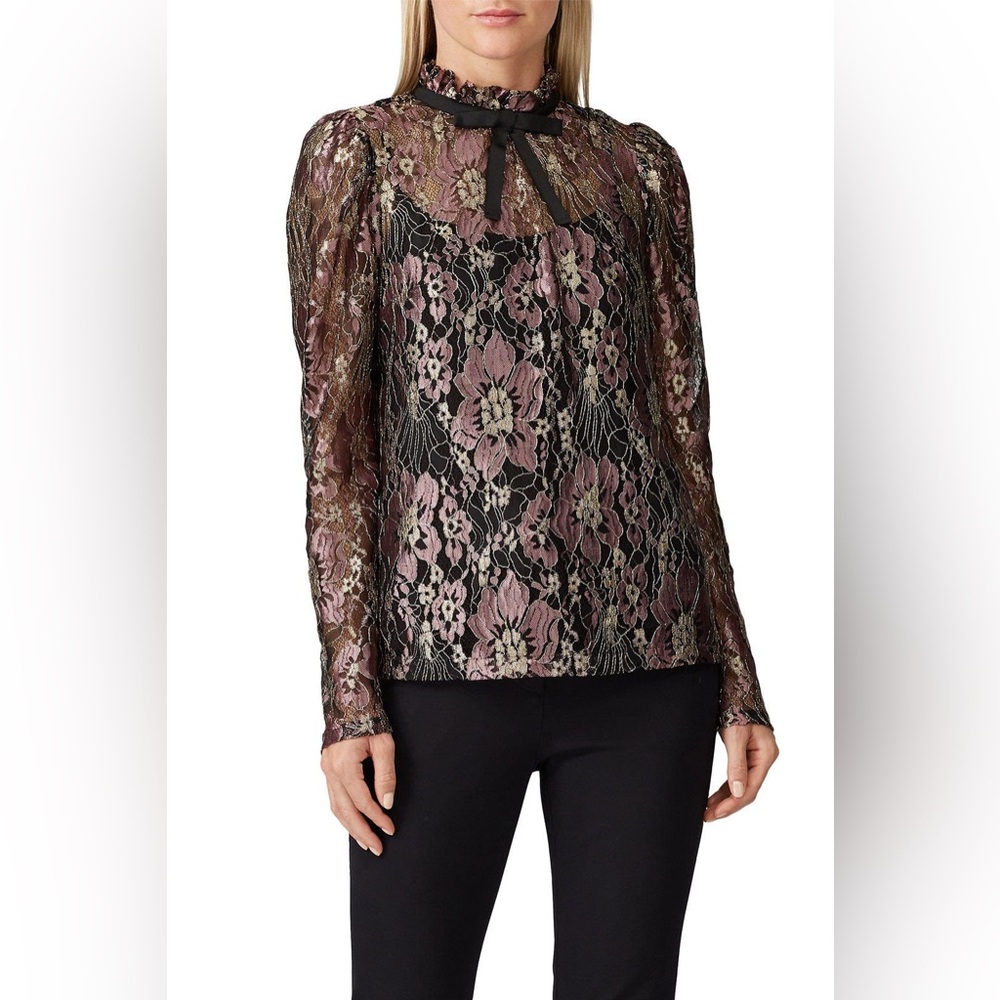 Floral Lace Blouse - Nissa